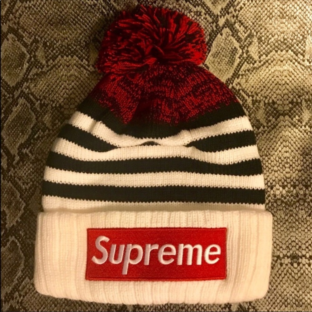 LV Supreme beanie